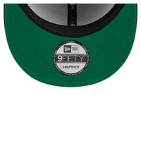 Casquette snapback en velours côtelé noir/gris New Era pour homme des Chicago White Sox