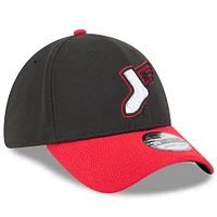 Men's New Era Black/Red Chicago White Sox 2025 City Connect Alternate 39THIRTY Flex Hat