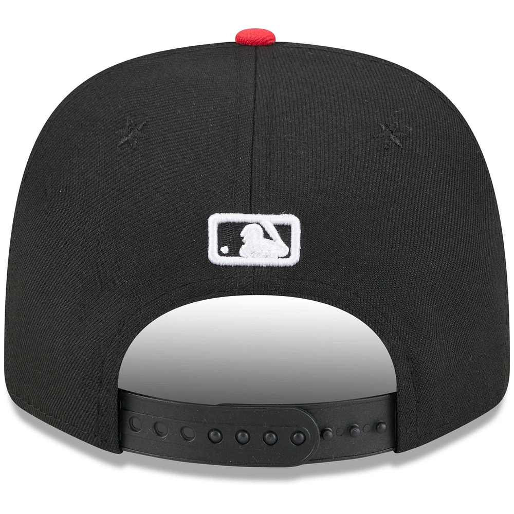 Men's New Era Black/Red Chicago White Sox 2025 City Connect Alternate 9SEVENTY Adjustable Hat