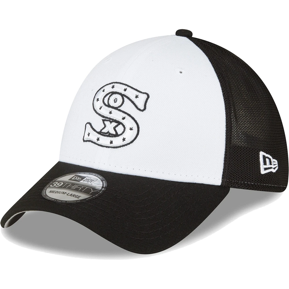 Casquette Flex New Era Chicago White Sox 2023 On-Field Batting Practice 39THIRTY pour homme