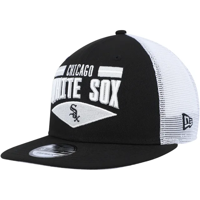 Lids Chicago White Sox New Era Crest 9FIFTY Snapback Hat - White/Navy