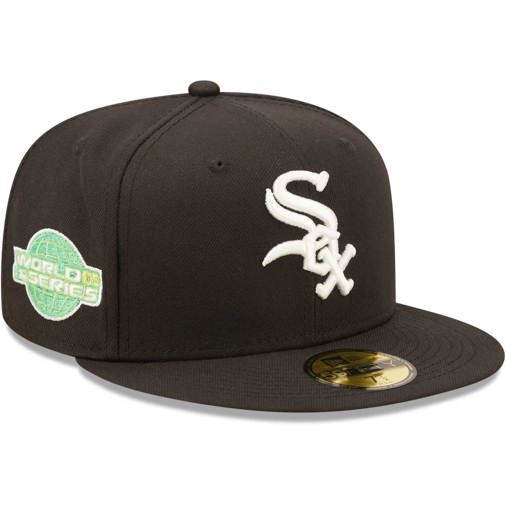 Chicago White Sox Black Multiple World Series Champions Patch Gray UV New  Era 59FIFTY Fitted Hat