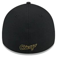 Casquette flexible 39THIRTY pour hommes des Chicago White Sox 2024 de la Journée forces armées New Era, noire