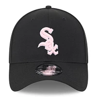 Casquette flexible 39THIRTY pour la fête des mères 2024 White Sox de Chicago New Era hommes, noire