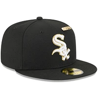 Men's New Era  Black Chicago White Sox 2025 59FIFTY Day Fitted Hat with Pins