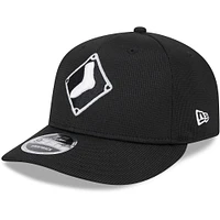 Men's New Era  Black Chicago White Sox 2025 Batting Practice Low Profile 9FIFTY Snapback Hat