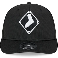 Men's New Era  Black Chicago White Sox 2025 Batting Practice Low Profile 9FIFTY Snapback Hat