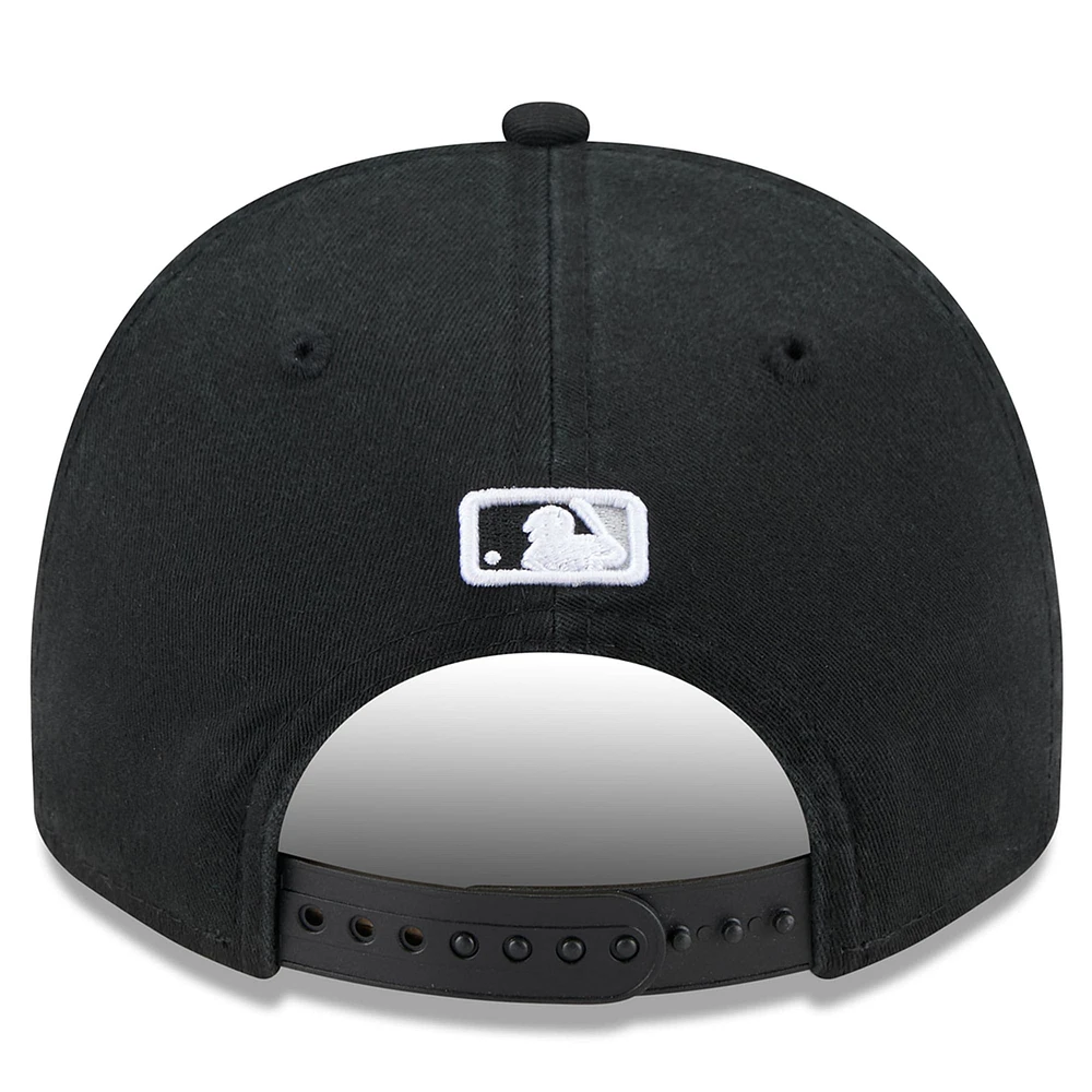 Men's New Era  Black Chicago White Sox 2025 Jackie Robinson Day Golfer Adjustable Hat