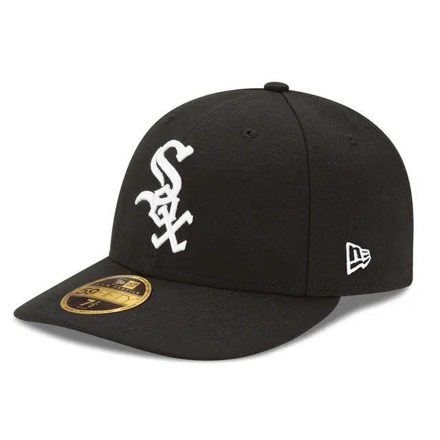 New Era Men's Chicago White Sox 59Fifty Game Black Low Crown