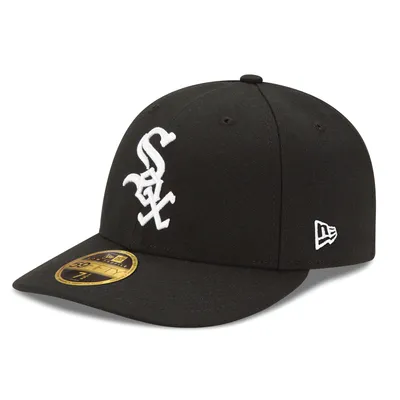 Casquette ajustée New Era Black Chicago White Sox Authentic Collection On Field Low Profile Game 59FIFTY pour homme