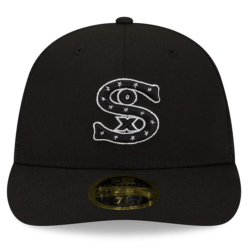 Casquette ajustée 59FIFTY à profil bas Chicago White Sox pour homme New Era