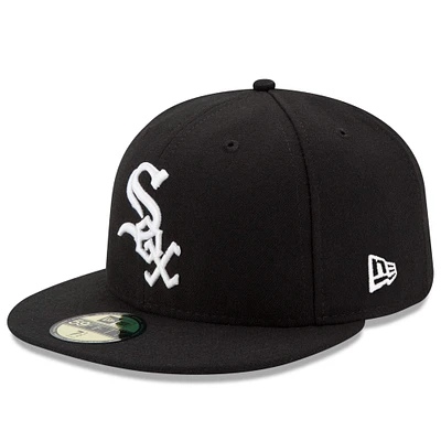 Casquette ajustée New Era Chicago White Sox Game Authentic Collection On-Field 59FIFTY pour homme