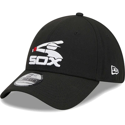 Casquette flex 39THIRTY Chicago White Sox New Era pour homme avec logo noir