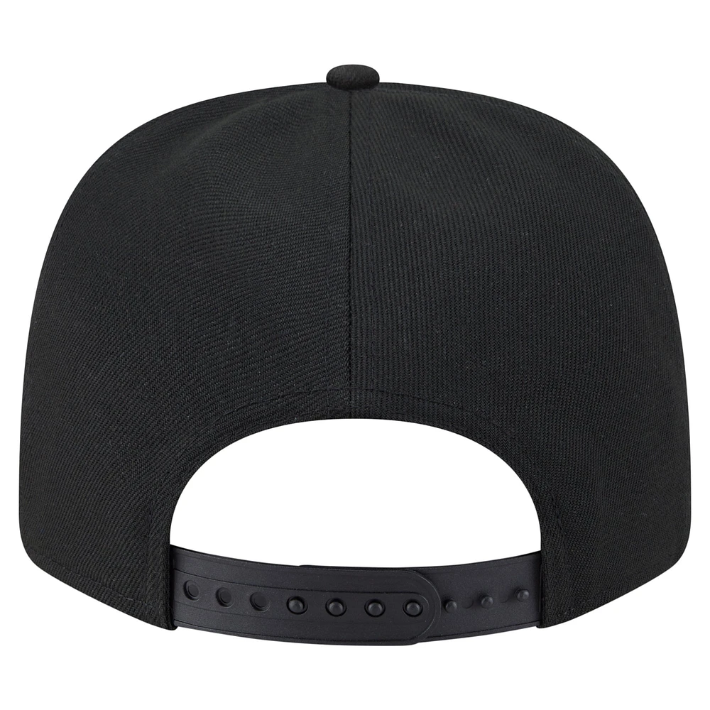 Men's New Era Black Chicago White Sox Multi-Rope 9SEVENTY Stretch-Snap Hat