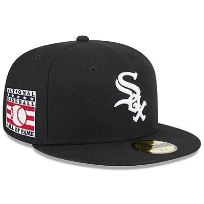 Casquette ajustée 59FIFTY New Era pour homme des Chicago White Sox 2024 MLB Hall of Fame