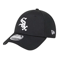 Men's New Era Black Chicago White Sox Pivot 9FORTY Adjustable Hat