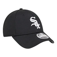 Men's New Era Black Chicago White Sox Pivot 9FORTY Adjustable Hat