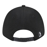 Casquette ajustable Pivot 9FORTY Chicago White Sox noire New Era pour homme