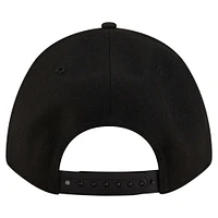 Men's New Era  Black Chicago White Sox Player Replica 9FORTY Adjustable Hat