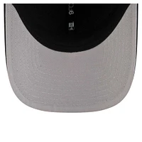 Men's New Era  Black Chicago White Sox Player Replica 9FORTY Adjustable Hat