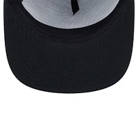 Men's New Era Black Chicago White Sox Score Check 9FIFTY A-Frame Trucker Snapback Hat