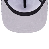 Men's New Era Black Chicago White Sox Seeing Diamonds A-Frame Trucker 9FIFTY Snapback Hat