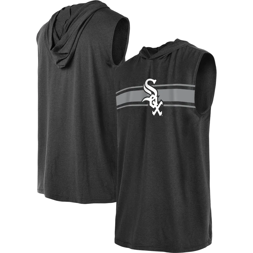 Men's Chicago White Sox Pro Standard Black Team Logo Pullover Hoodie