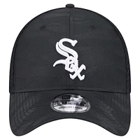 Men's New Era Black Chicago White Sox Subtle Camo 39THIRTY Flex Hat