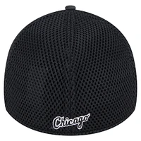 Men's New Era Black Chicago White Sox Subtle Camo 39THIRTY Flex Hat
