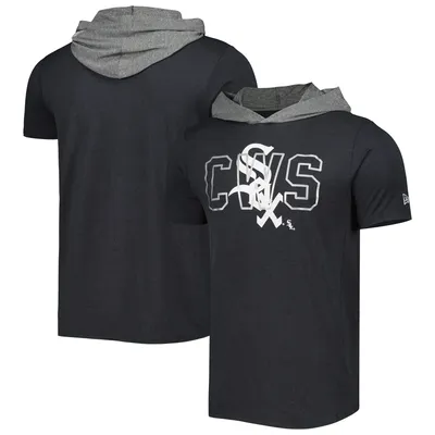 Chicago White Sox New Era Team Hoodie T-Shirt - Black