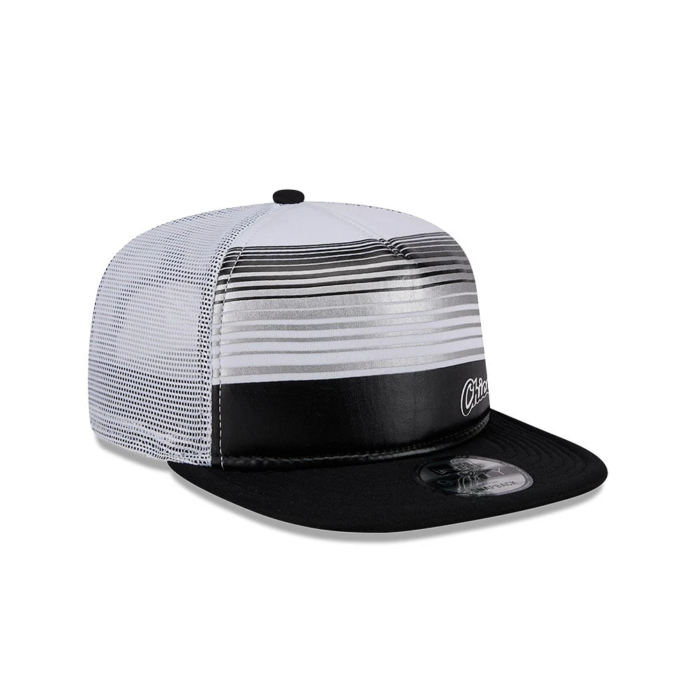 Casquette snapback A-Frame Trucker Team Horizon 9FIFTY Chicago White Sox noire New Era pour homme