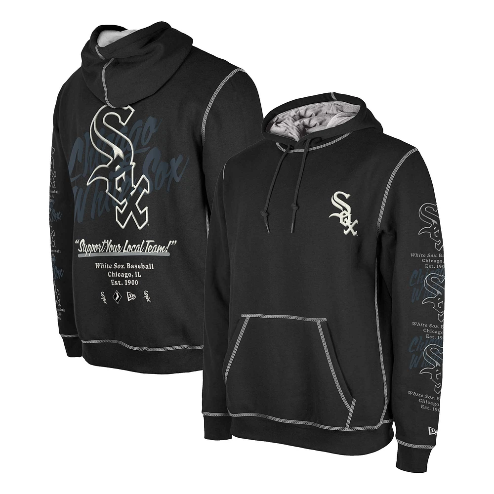 Nike Swoosh Neighborhood (MLB Chicago White Sox) Men's Pullover Hoodie.