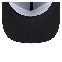 Men's New Era Black Chicago White Sox Team Text Golfer Snapback Hat