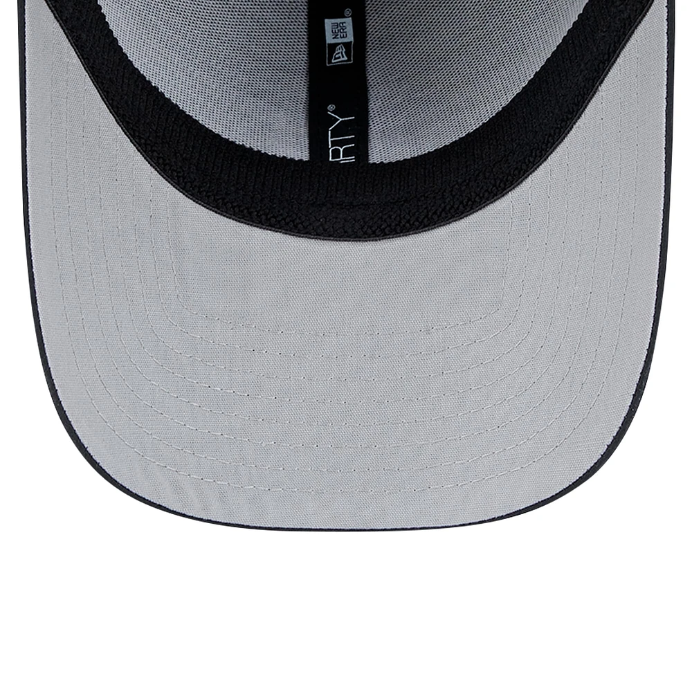 Men's New Era Black Chicago White Sox Team Tone 39THIRTY Flex Hat