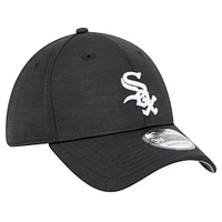 Casquette flexible Tech 39THIRTY Chicago White Sox New Era pour hommes, noire