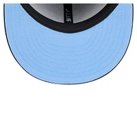 Men's New Era Black Chicago White Sox Tonal Koi 59FIFTY Fitted Hat