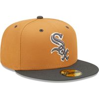 Chicago White Sox New Era Two-Tone Color Pack 59FIFTY Fitted Hat - Gold