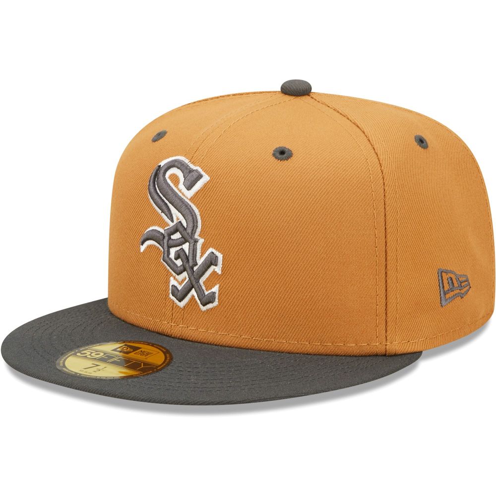 Chicago White Sox New Era Two-Tone Color Pack 59FIFTY Fitted Hat - Gold