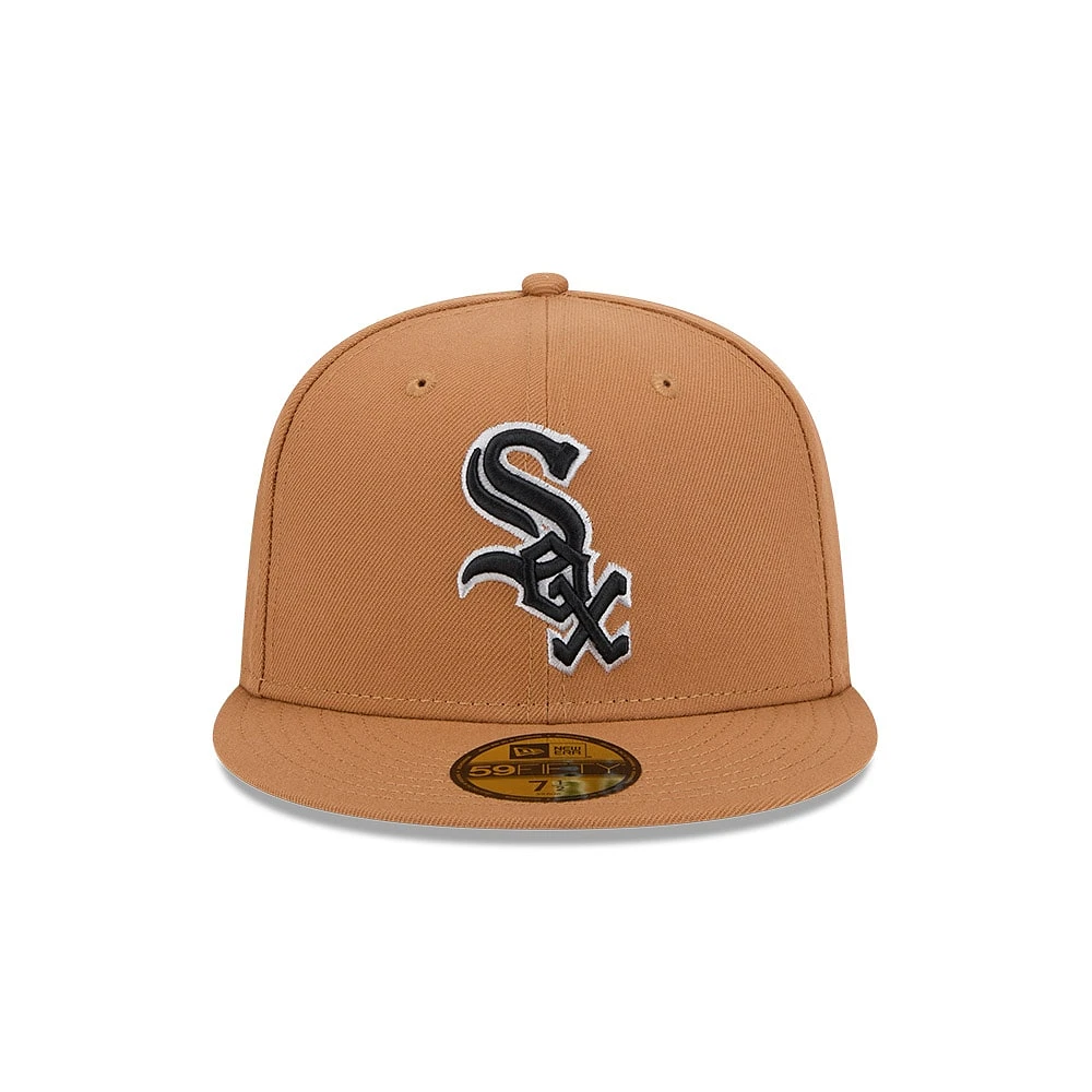 Casquette ajustée 59FIFTY New Era pour hommes des White Sox de Chicago marron