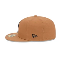 Men's New Era Brown Chicago White Sox Color Pack 59FIFTY Fitted Hat