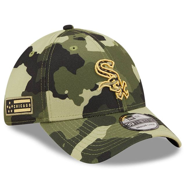 NWE WHTSOX CAMO MLB 2022 JOURNÉE DES FORCES ARMÉES 39TRENTE HATMEFLX