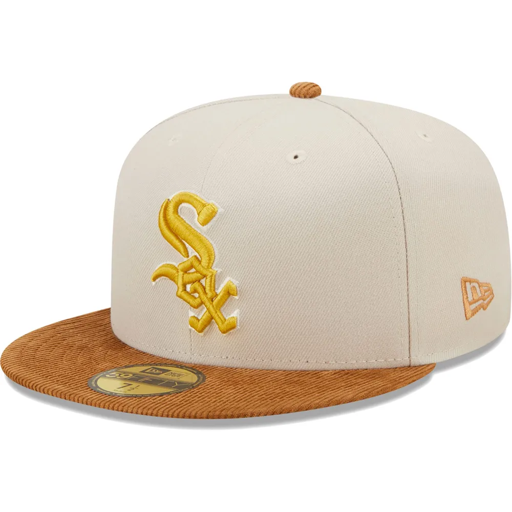 Men's New Era Black/Gold Chicago White Sox 59FIFTY Fitted Hat