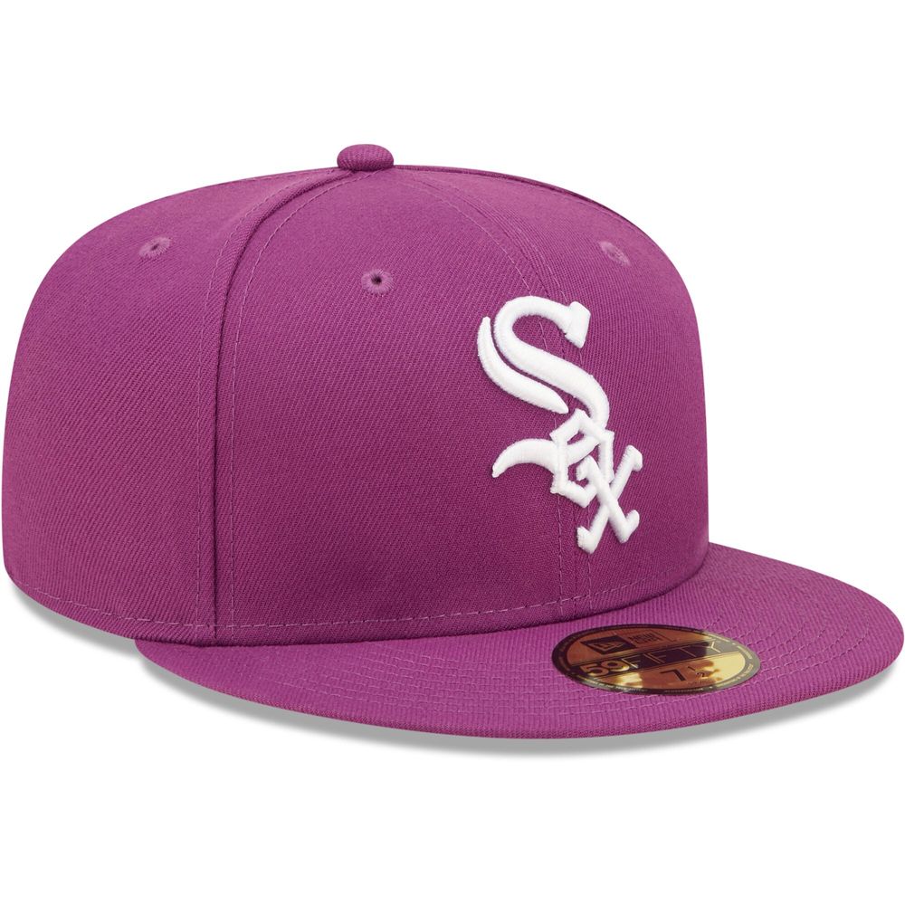 Chicago White Sox Grape Purple 59FIFTY Fitted Cap