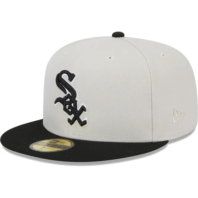 New Era Chicago White Sox 2005 Word Series Patch 59FIFTY Fitted Hat in Black | Size 7 7/8 | 70086933