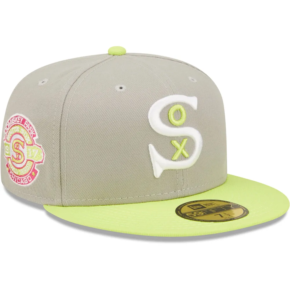 Lids Chicago White Sox New Era 1917 World Series Cyber 59FIFTY Fitted Hat -  Gray/Green