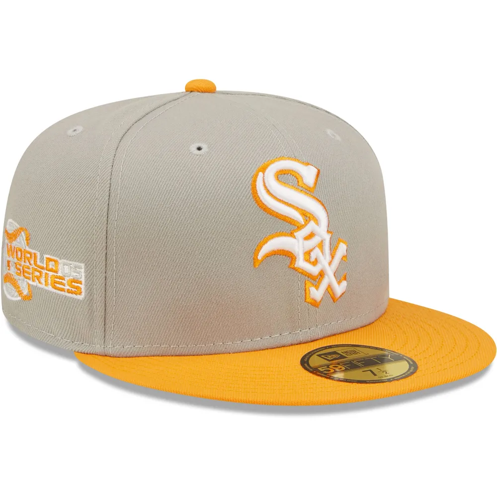 Lids Chicago White Sox New Era 2005 World Series Cooperstown Collection  Undervisor 59FIFTY Fitted Hat - Gray/Orange