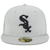 Men's New Era  Gray Chicago White Sox 2025 Spring Training 59FIFTY Fitted Hat