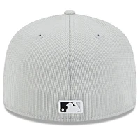 Men's New Era  Gray Chicago White Sox 2025 Spring Training 59FIFTY Fitted Hat