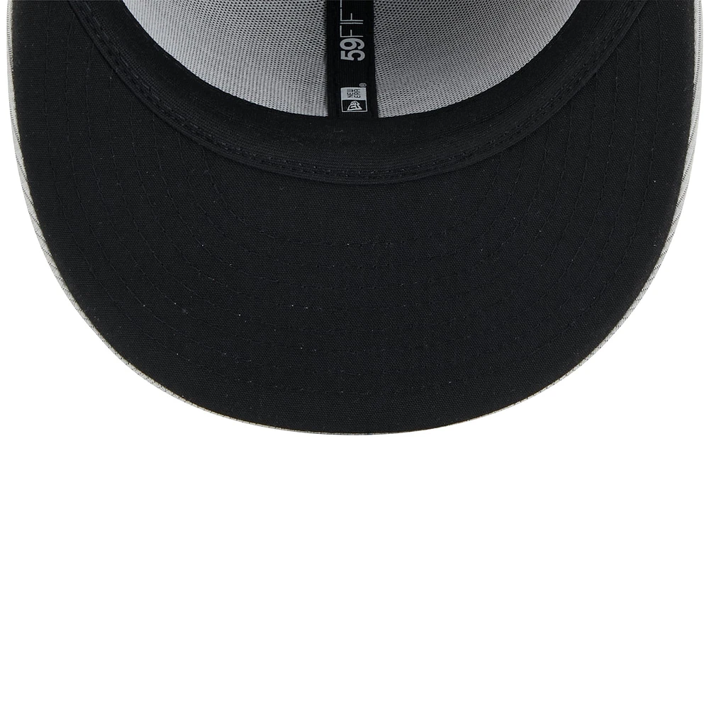 Men's New Era  Gray Chicago White Sox 2025 Spring Training 59FIFTY Fitted Hat