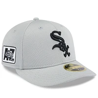 Men's New Era  Gray Chicago White Sox 2025 Spring Training Low Profile 59FIFTY Fitted Hat